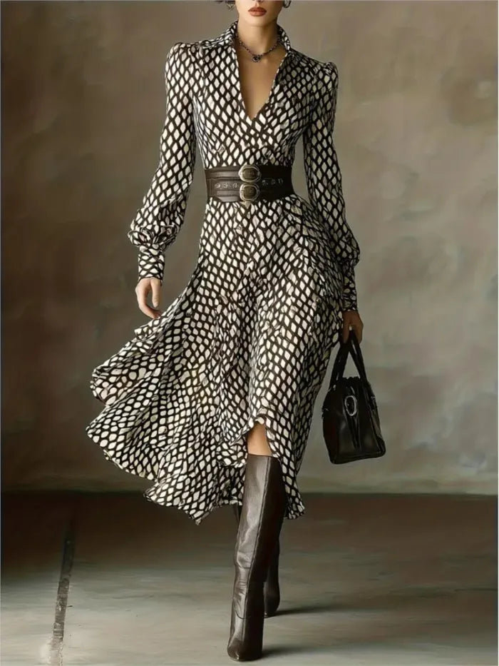 Vestido Siena — Manga Farol